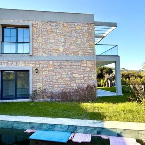Gundoğan küçükbükte yeşillikler içinde 4+1 ozel tasarımlı villa - Görsel 11
